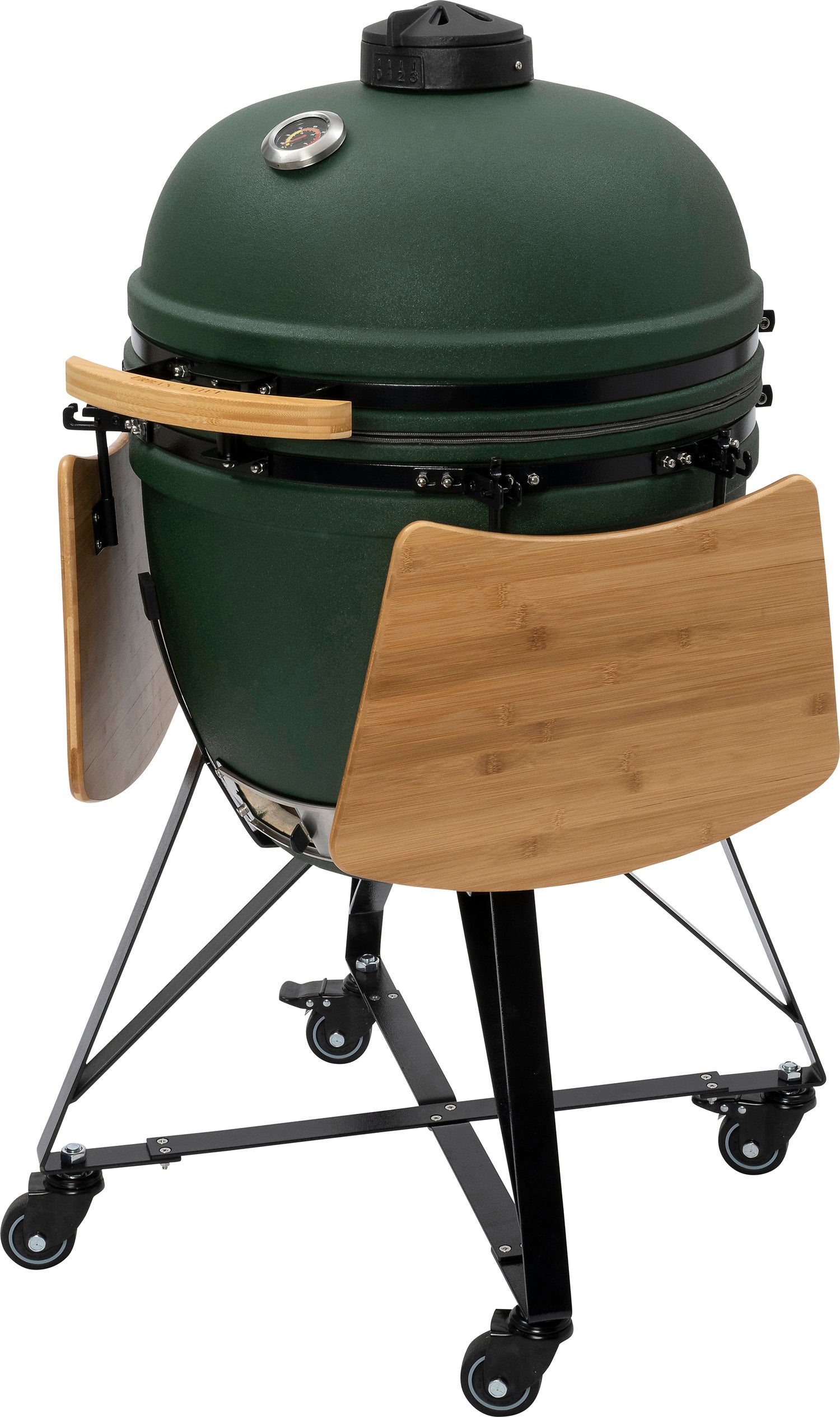 Intratuin kamado barbecue Urban Chef Large groen D 59 H 133 cm