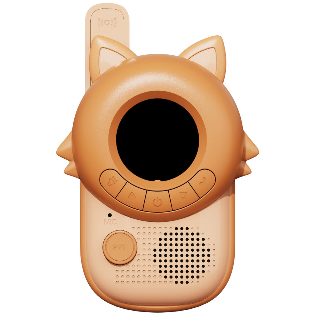 the zoofamily walkie talkie zoo - eenhoorn en vos - 2st