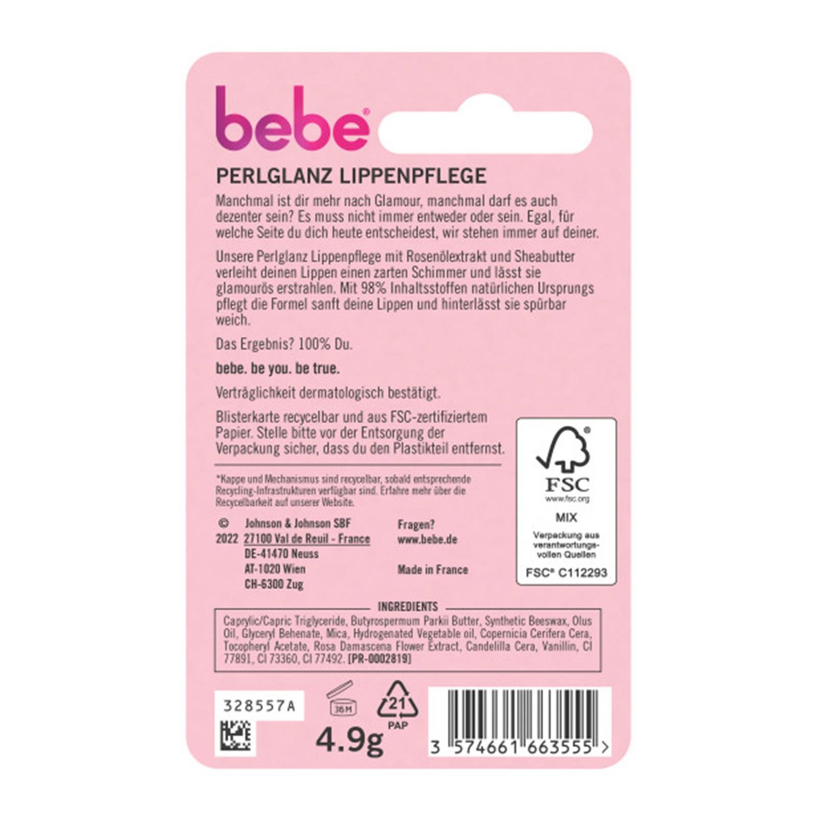 Bebe Lippenpflege Perlglanz