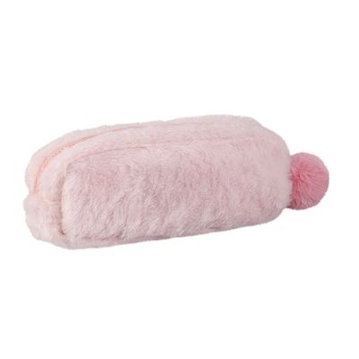 Trousse rectangulaire Cuddle - 1 compartiment - 2 modèles disponibles : chat ou lapin - Viquel