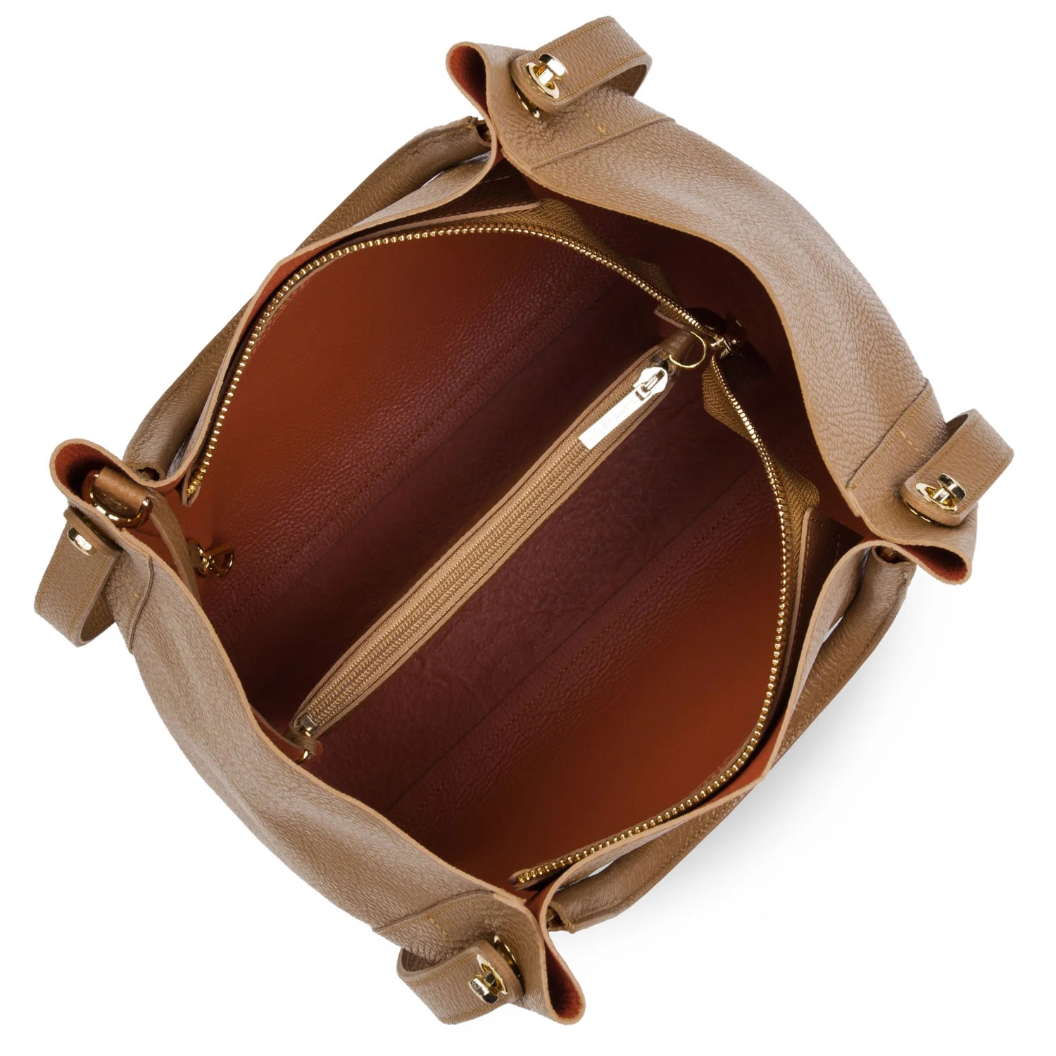 Foulonné Double-Sac cabas épaule