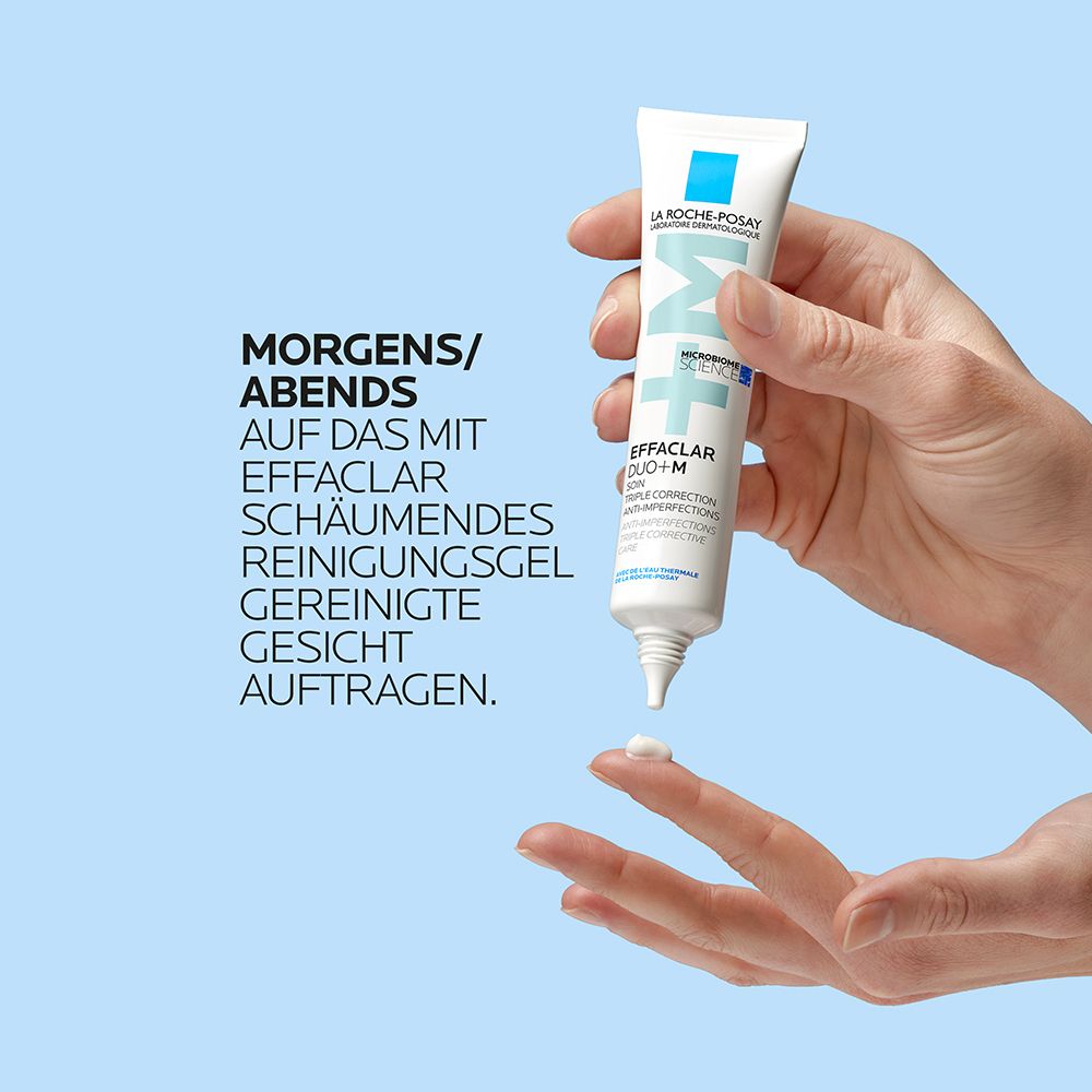 La Roche Posay Effaclar Duo+M: Dreifach tiefenwirksame Pflege gegen Pickel, Mitesser und Unreinheiten mit Anti-Rückfall-Effekt