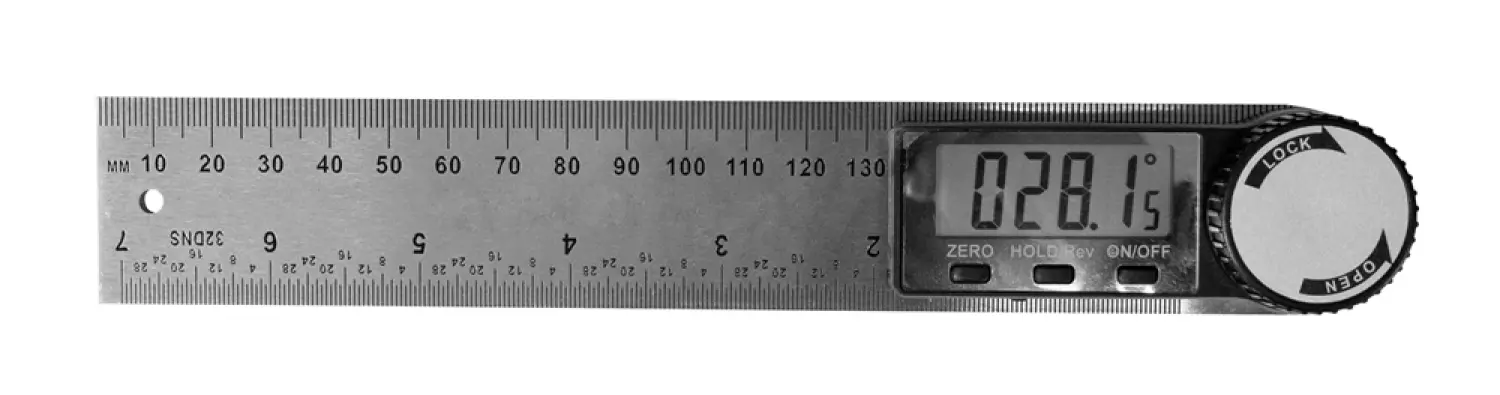 Brüder Mannesmann 81220 Digitale hoekmeter - 200mm