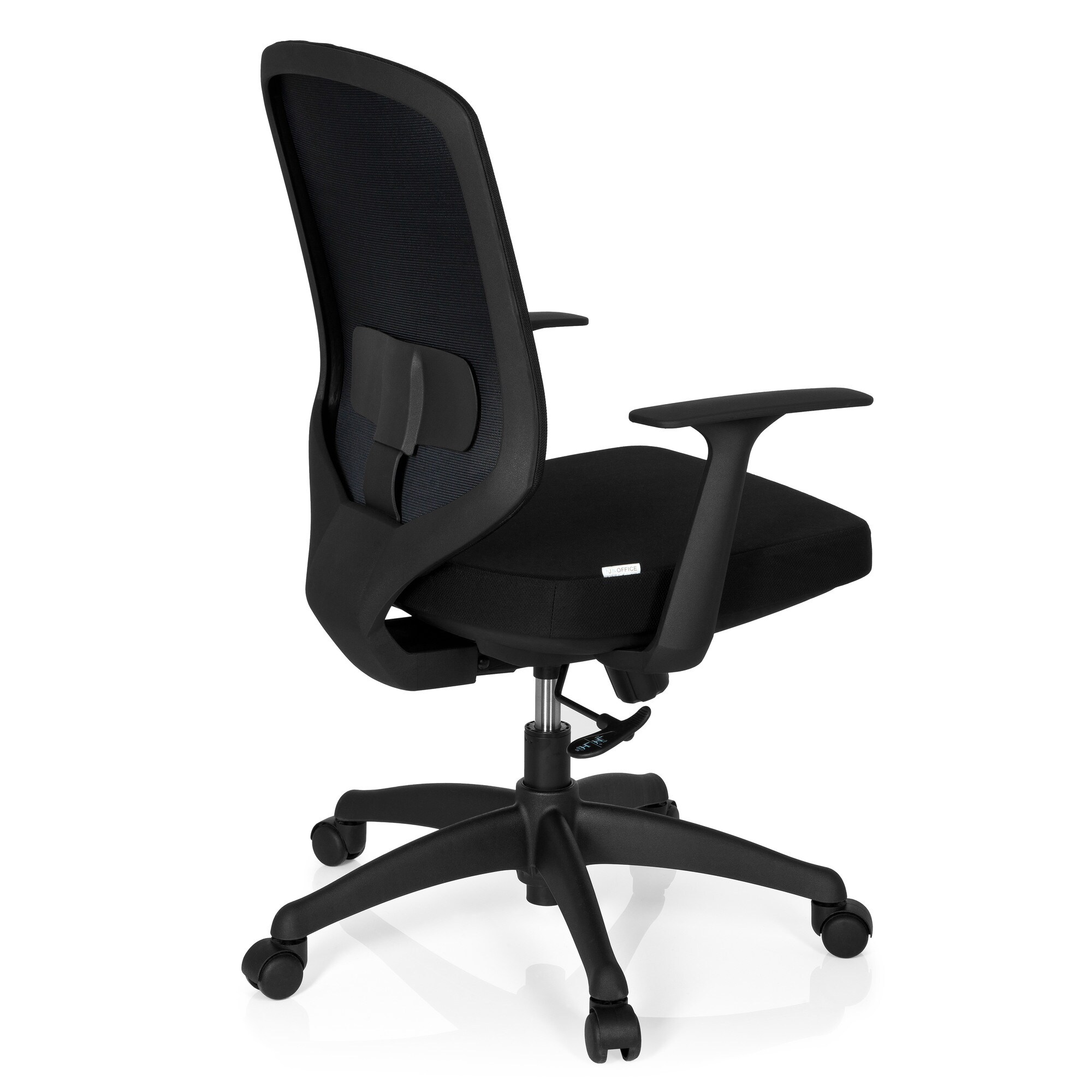 Profi Bürostuhl DELIGHT Stoff/Netzstoff mit Armlehnen hjh OFFICE