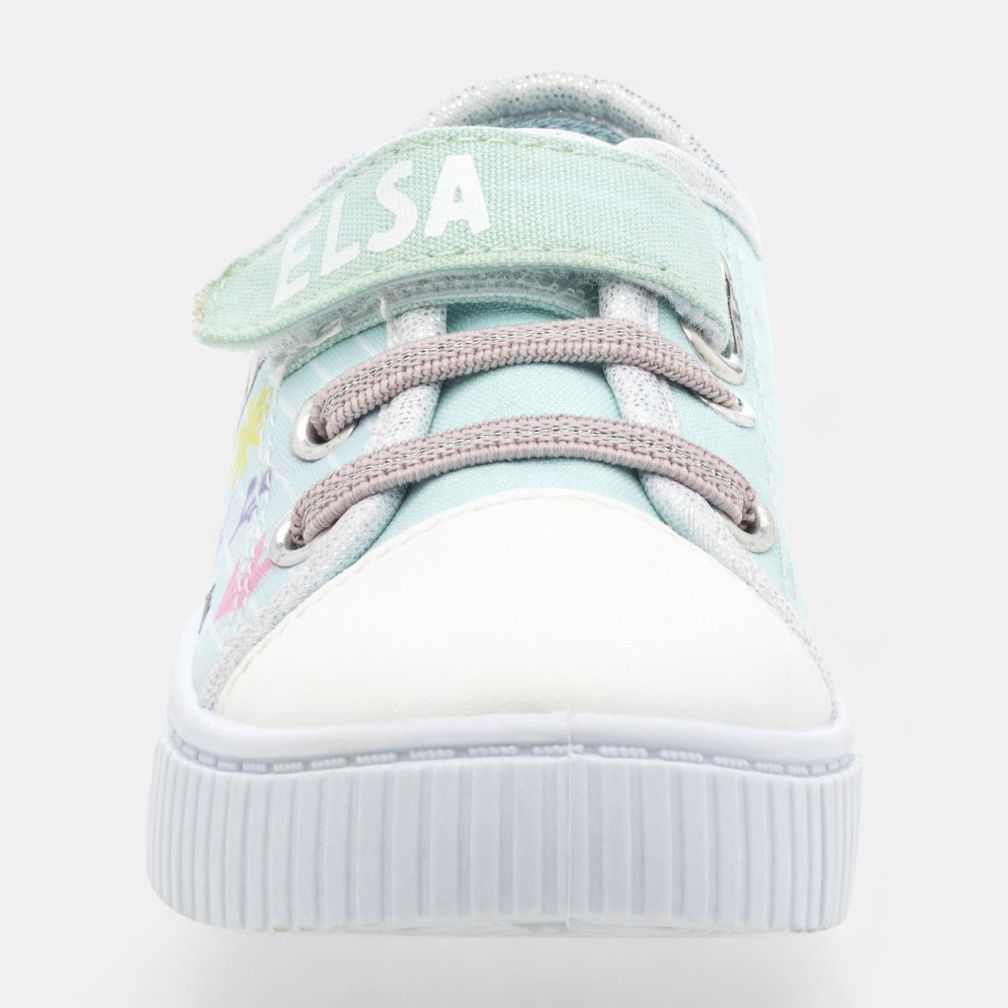 Baskets en toile Fille bleu