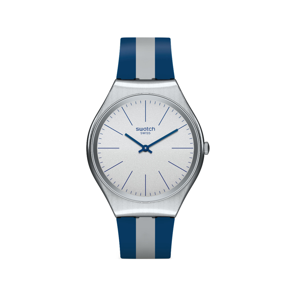Montre Swatch Skinspring mixte acier silicone