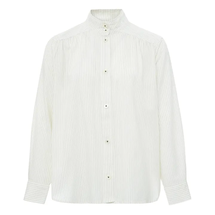 Bellerose Blouse Peachy Rayures - Collection Femme | Ecru
