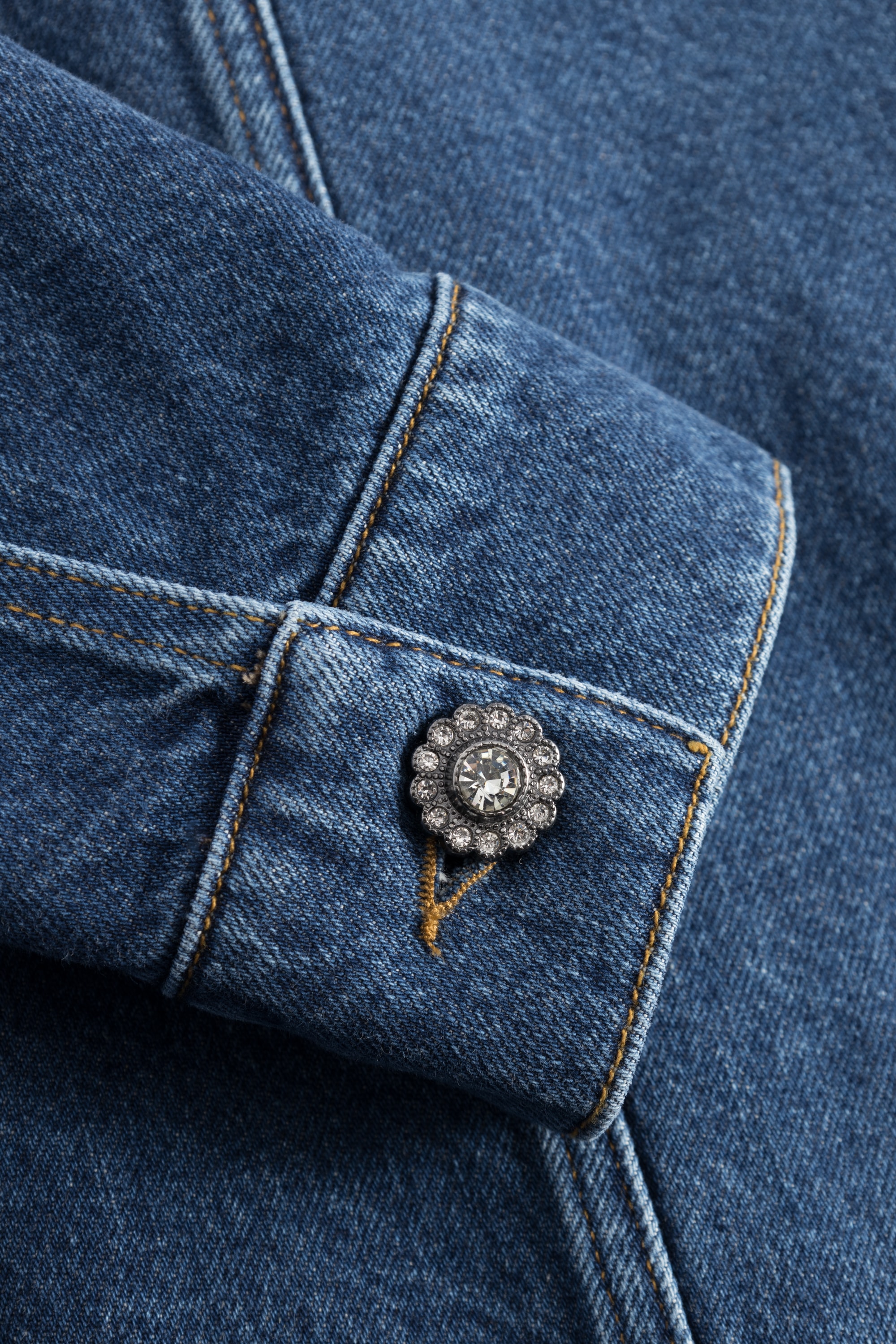 Joop Jeans Jeansblazer »Ina«, mit Schmuckknöpfen