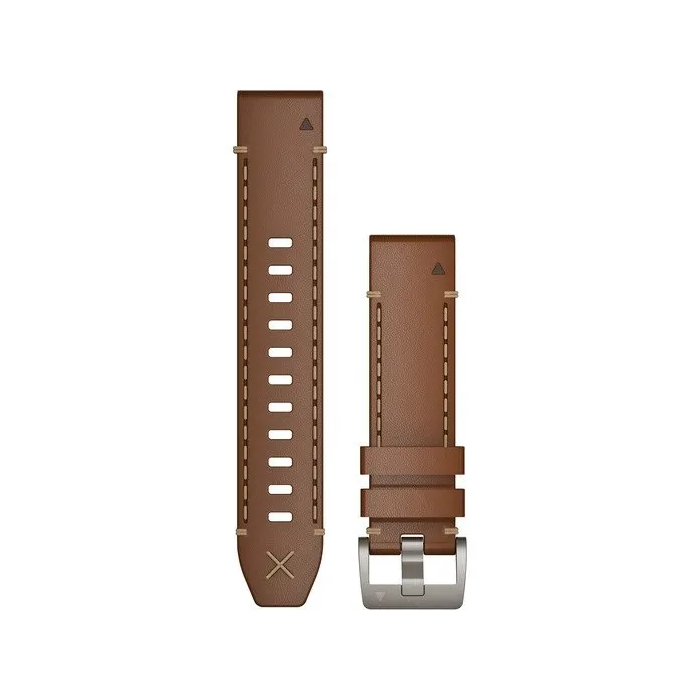 garmin 22mm quickfit band italian vacchetta leather 39 010 12738 04 brown