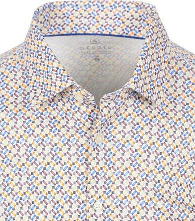 Desoto Short Sleeve Jersey Overhemd Print Multicolor 82032-3-219 kopen
