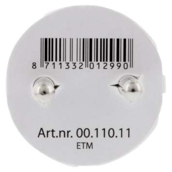 Stekker PVC Randaarde Wit