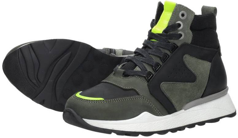 Sub55 Veterschoenen Hoog groen
