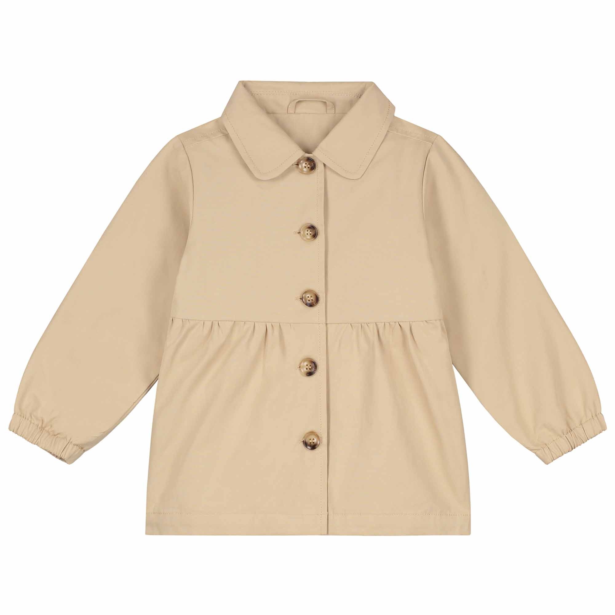 Prénatal baby zomer trenchcoat lange mouwen effen beige