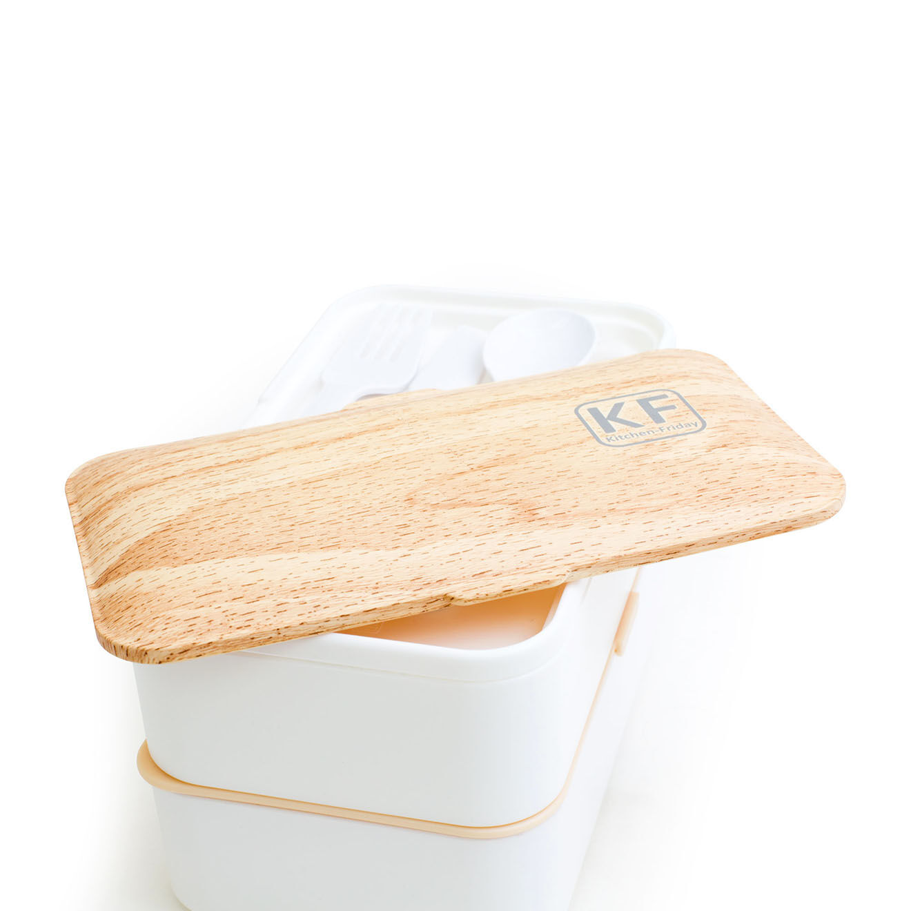 Kitchen Friday Lunch box blanche - 0.6 L
