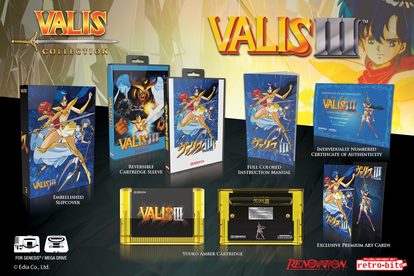 Valis III (Collector’s Edition)- Sega Mega Drive