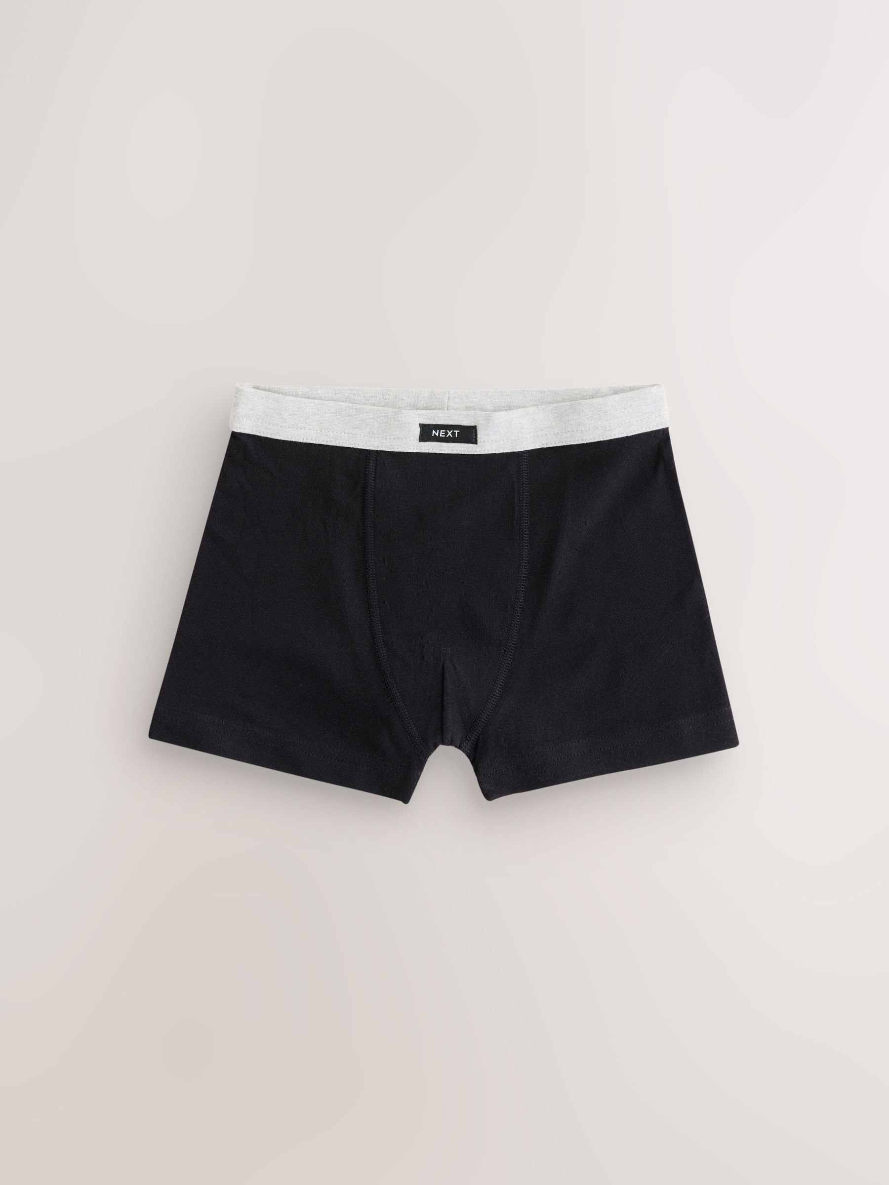 Blauw/grijs - Set van 10 boxershorts met zachte tailleband (2-16 jr)