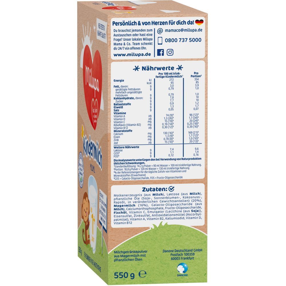 Milupa Kindermilch MILUMIL ab 1+ Jahr
