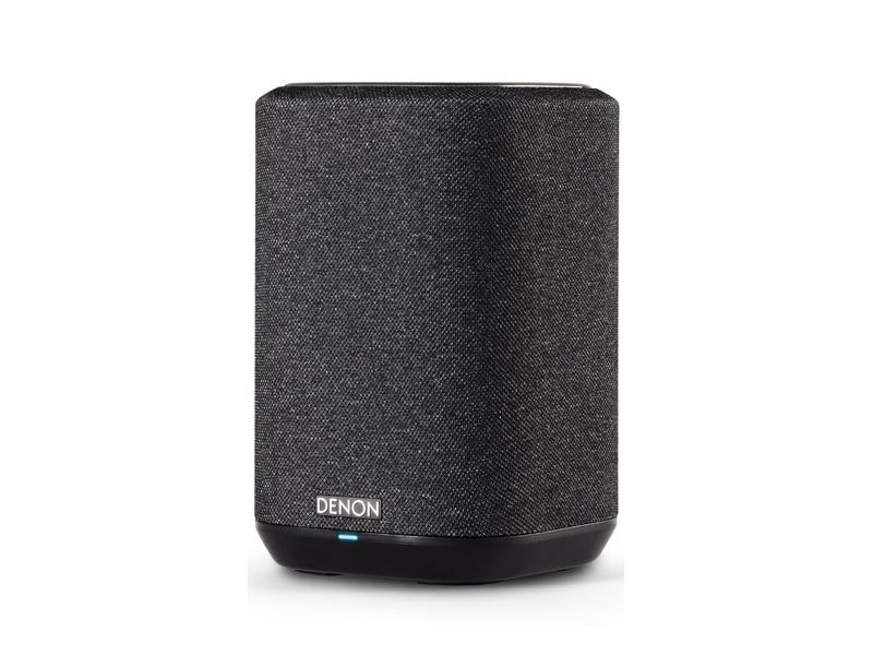 Denon Lautsprecher Home 150 NV Schwarz Kompakter, kabelloser Lautsprecher mit HEOS Built-in
