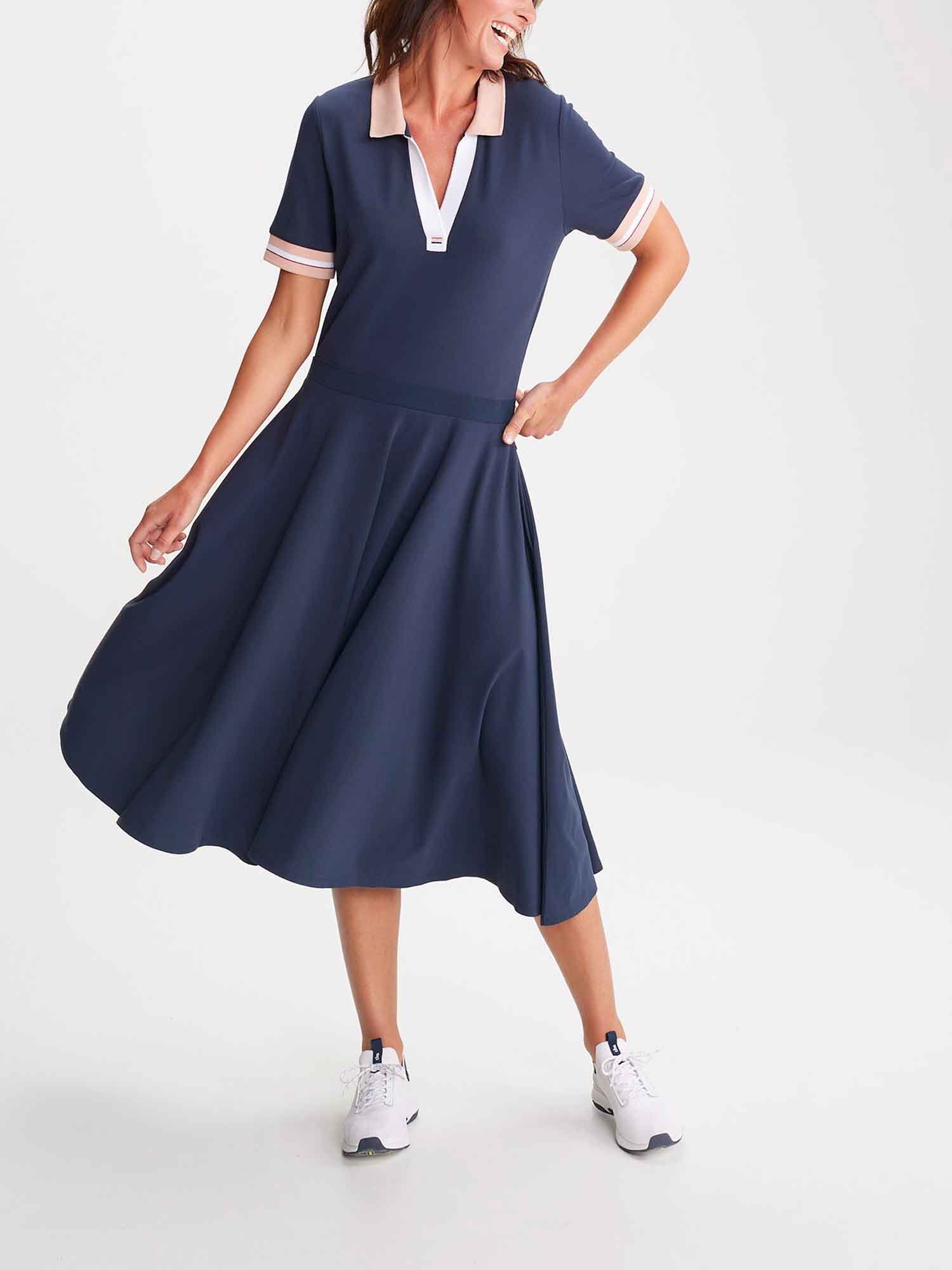 Robe Femme Coton Biologique Marine