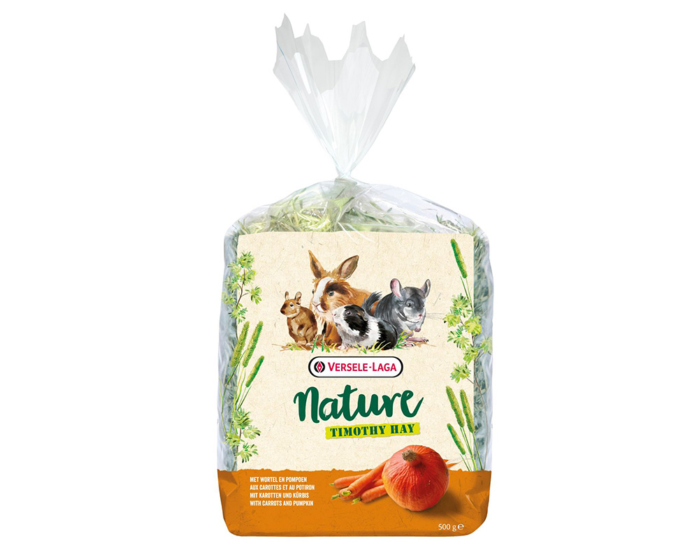 FENO TIMÓTEO VERSELE LAGA COM CENOURA E ABÓBORA 500G