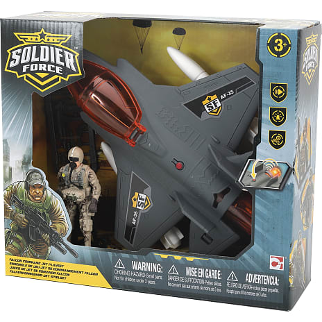 Soldier Force Falcon Command jet legesæt