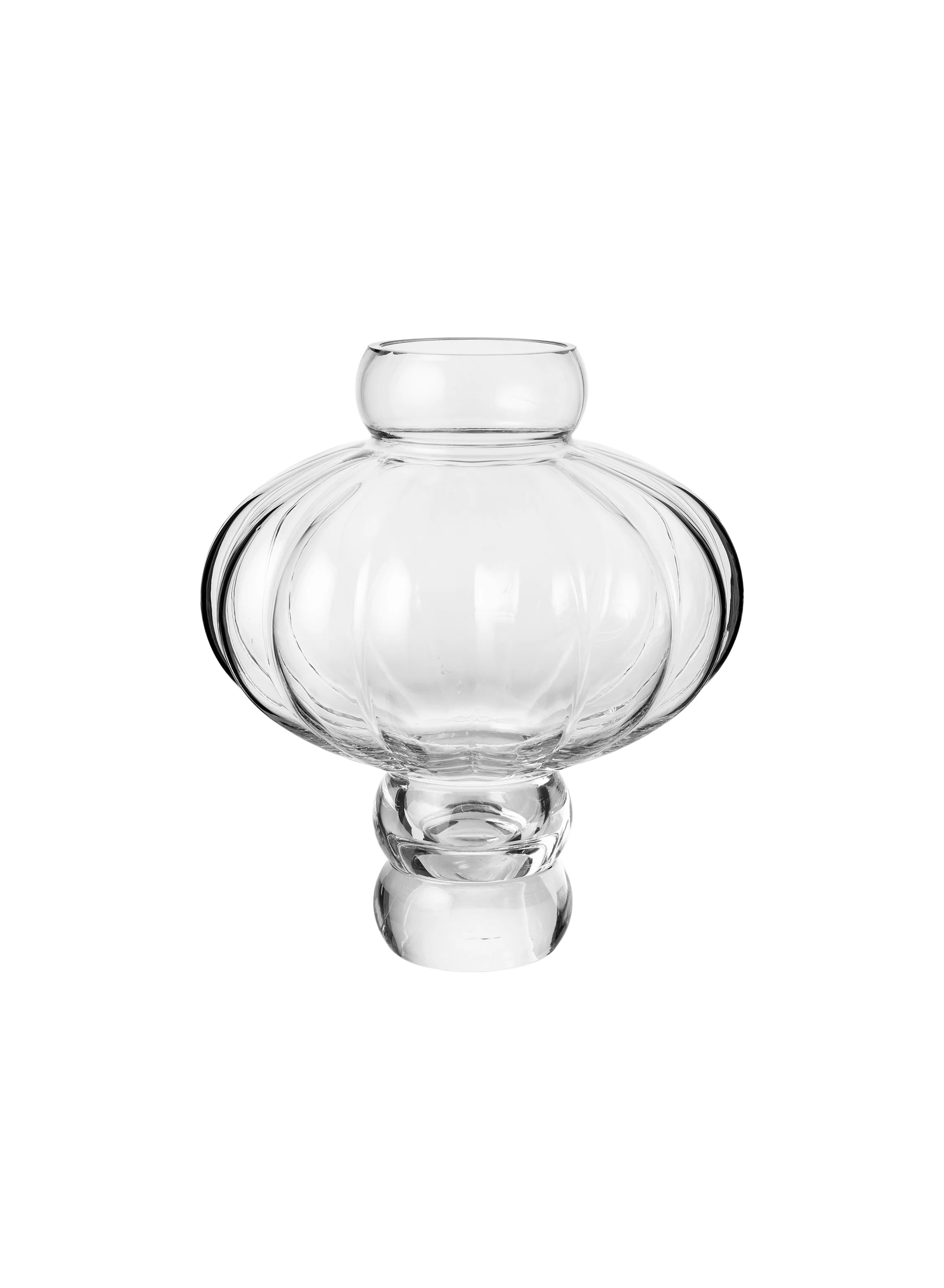 Louise Roe  Balloon vase #08, klar - H30 cm.