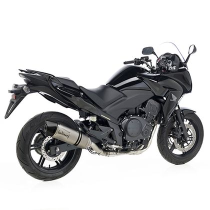 Silencieux Leo Vince LV One Evo embout carbone - Gris