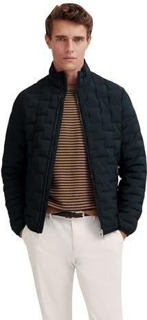bugatti - Herenjas - 390-marine - Gewatteerde Tussenjas - Regular Fit