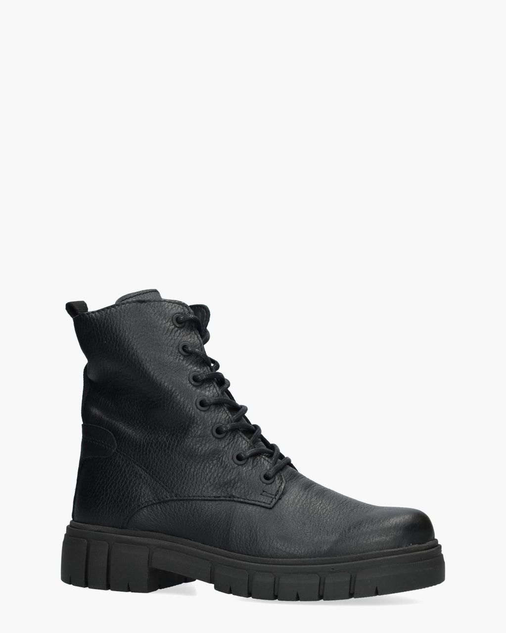 Cypres Uta Zwart Dames Veterboots