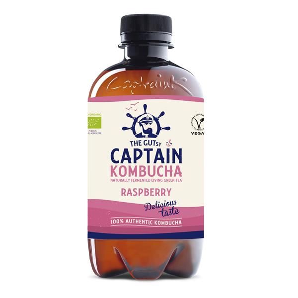 Captain Kombucha Bio Framboesa