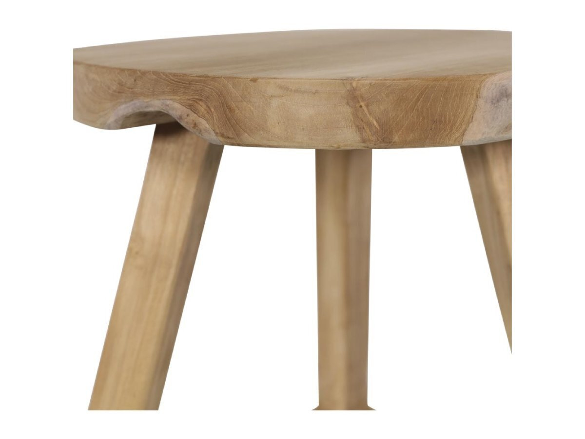 Lesli Living Ø 35 x 47 cm teak kruk
