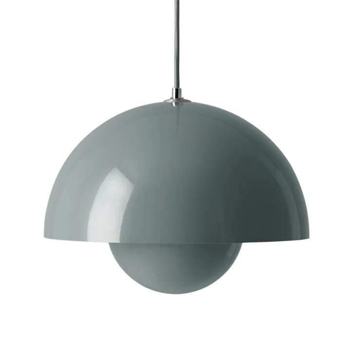 &Tradition - FlowerPot Pendelleuchte VP2, stone blue