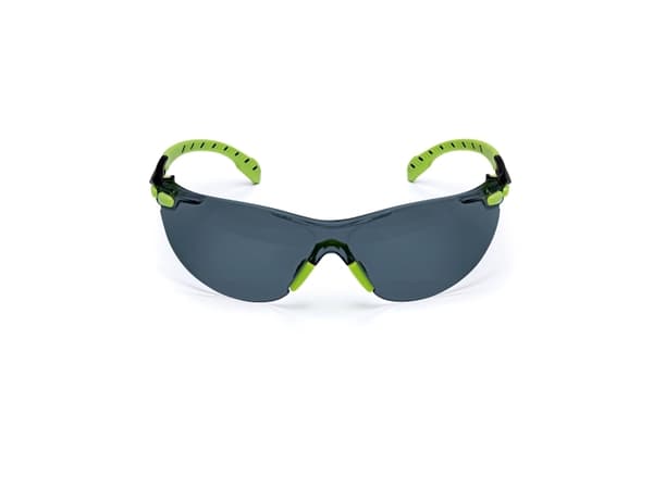 3M vernebriller Solus1000 grønne/svarte linser grå ripebestandige 3M (7100078883)