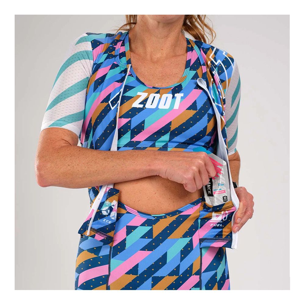 Zoot LTD TRI AERO FZ - Combinaison trifonction shorty Femme unbreakable