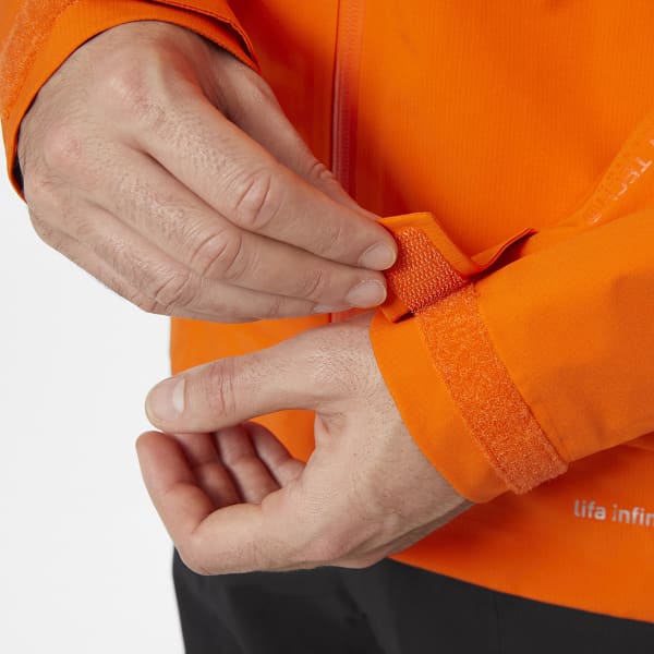Veste ski de randonnée HELLY HANSEN VERGLAS INFINITY SHELL JACKET BRIGHT ORANGE