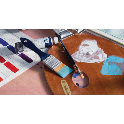 Schmincke Norma® BLUE Feinste wasservermalbare Künstler-Ölfarbe Set