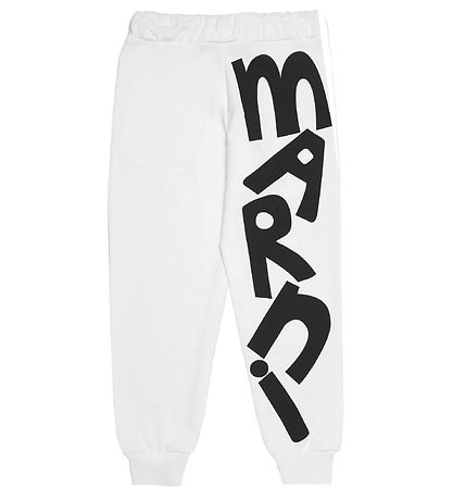 Marni Jogginghosen - Weiß/Schwarz
