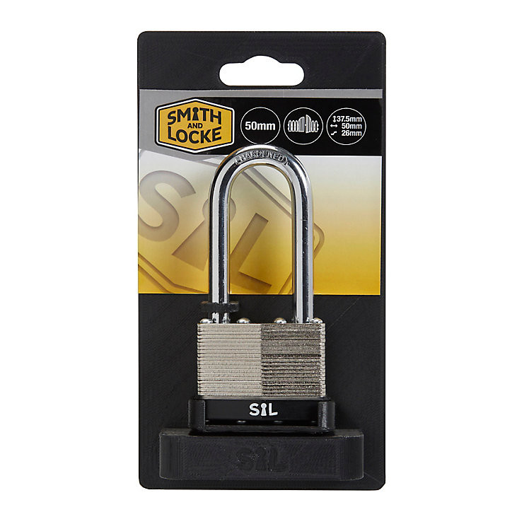 Cadenas Acier laminé Smith & Locke QC0150L 50 x 37,5 mm