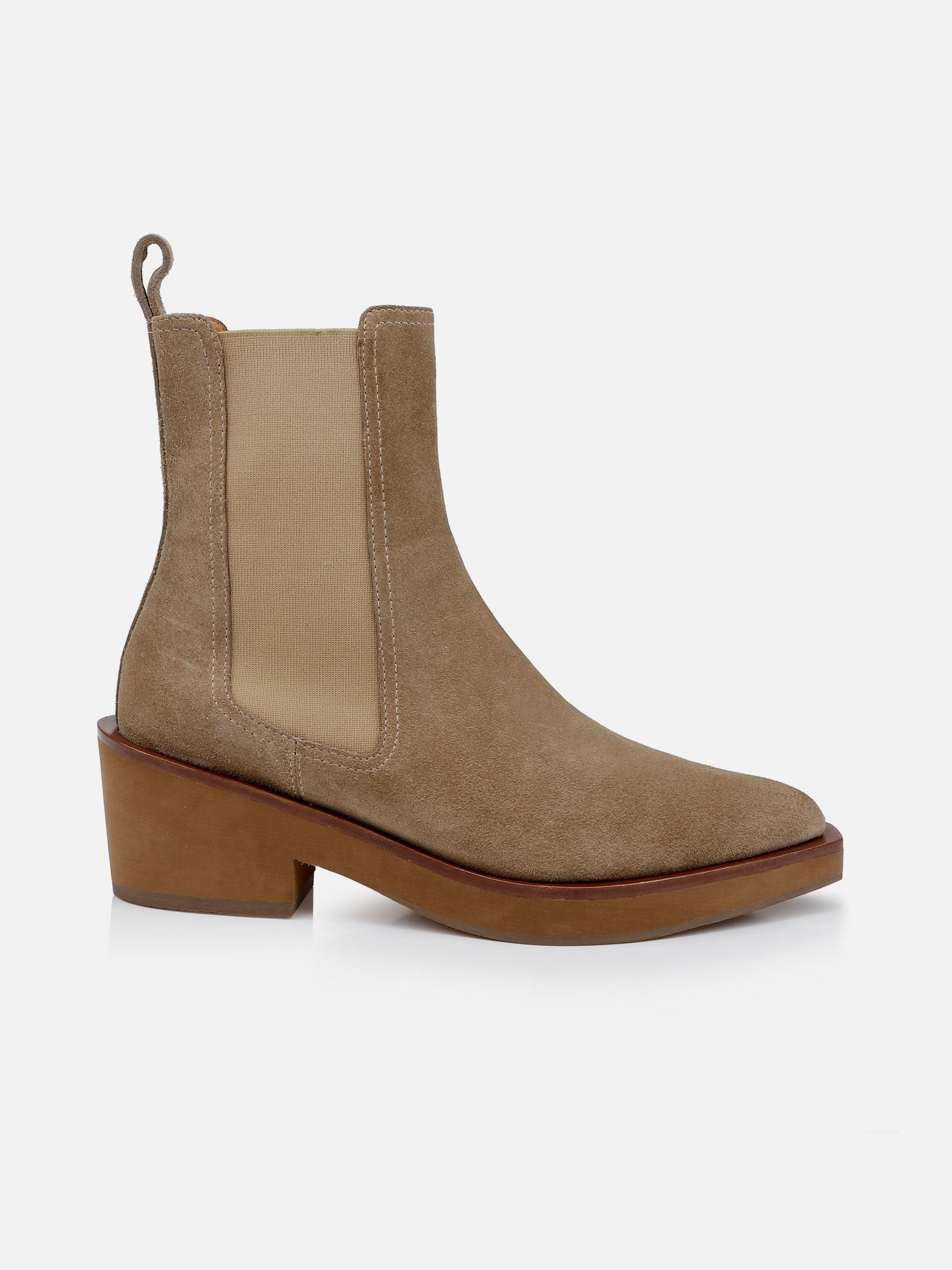 TEGAN, suede gobi