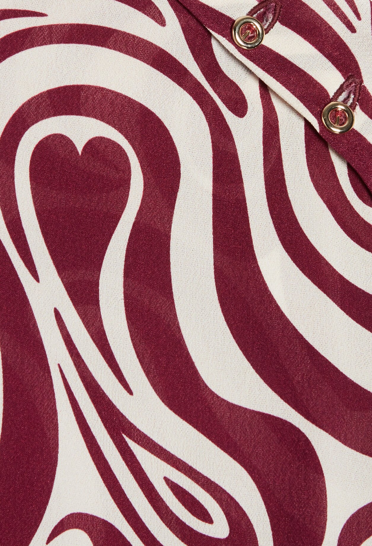Blouse imprime coeur