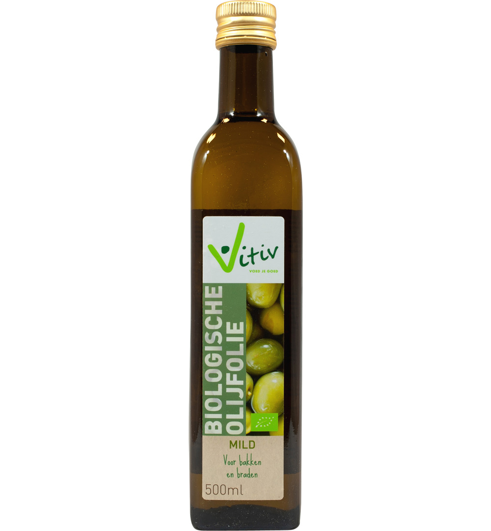 Vitiv Olijfolie Mild Bakken En Braden Bio (500 ml)
