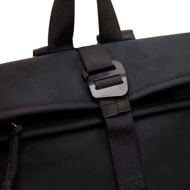New Rebels Mart S Waterproof Flap Rugzak Black