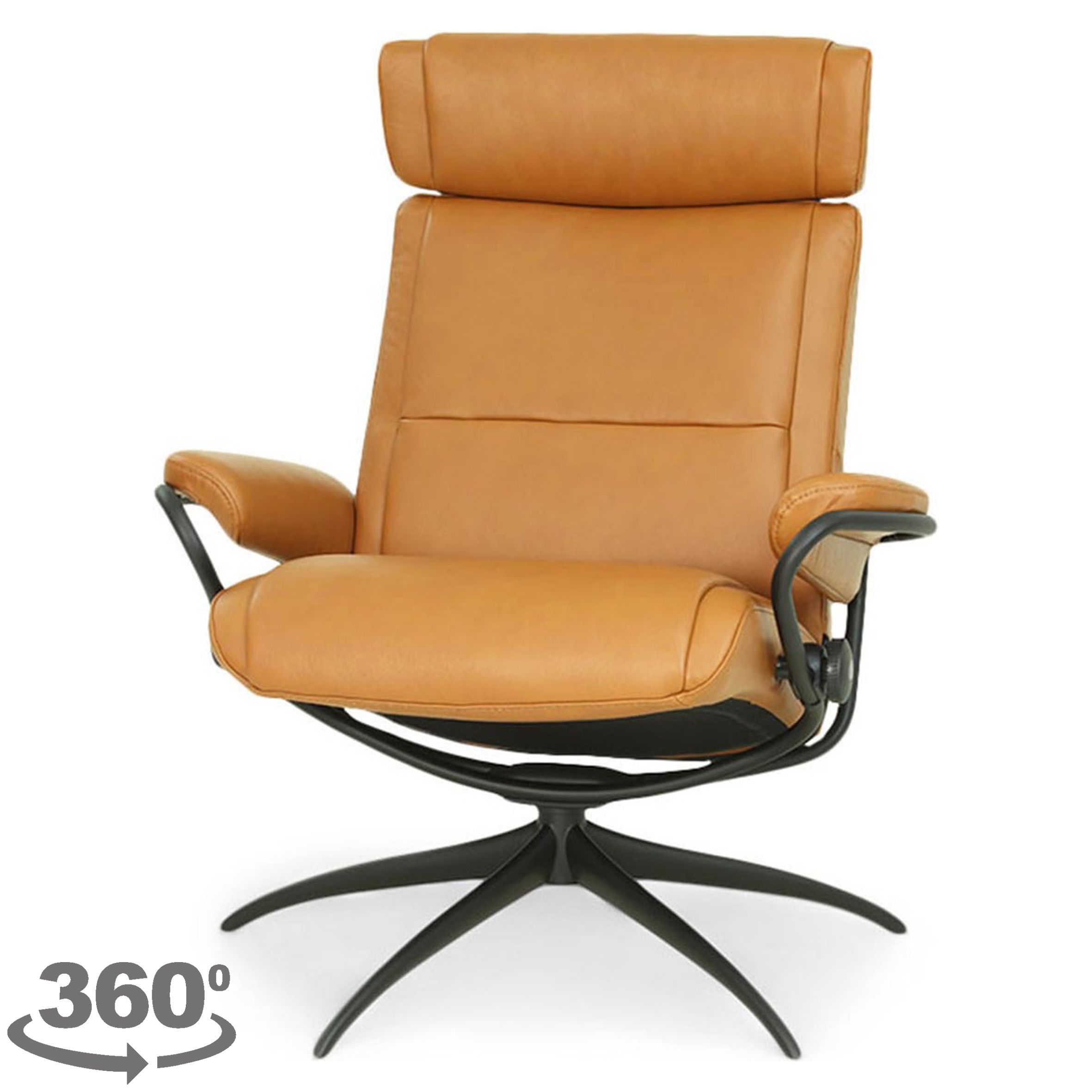 Relaxfauteuil Paris LowBack met hoofdsteun  | StresslessB80 x D75 x H98 cm