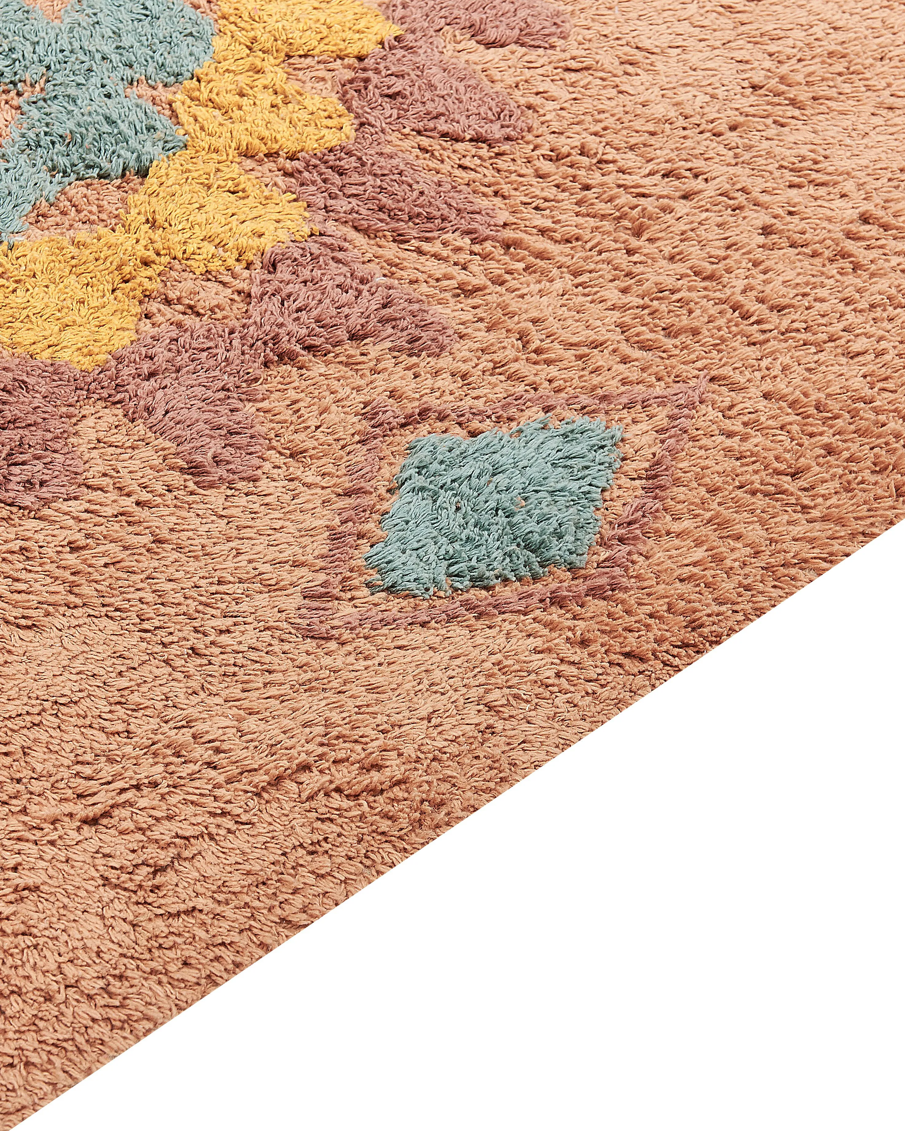 Vloerkleed IGDIR Oranje 160 x 230 cm Katoen