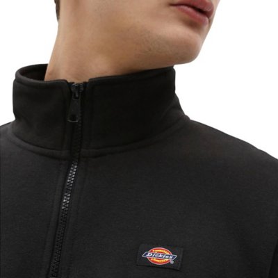 Sweatshirt homme Oakport Quarter Zip NOIR DICKIES