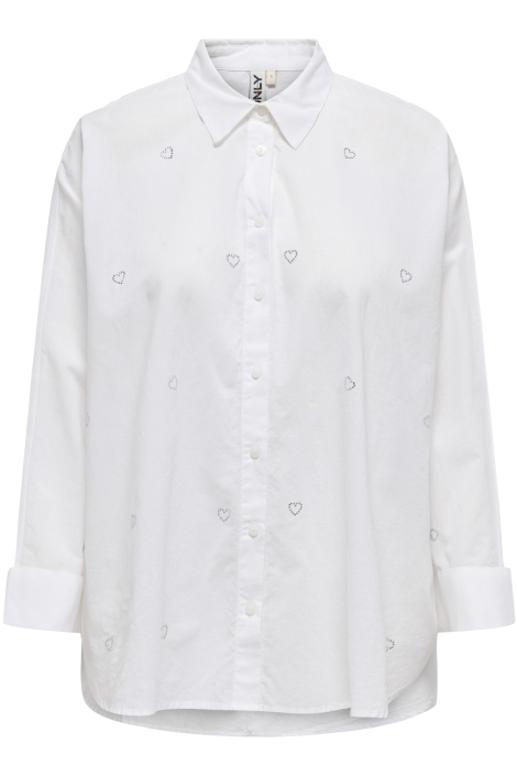 Only witte dames blouse
