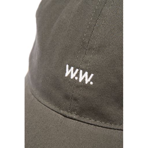 Wood Wood Low Profile Cap, Dusty Olive, One size