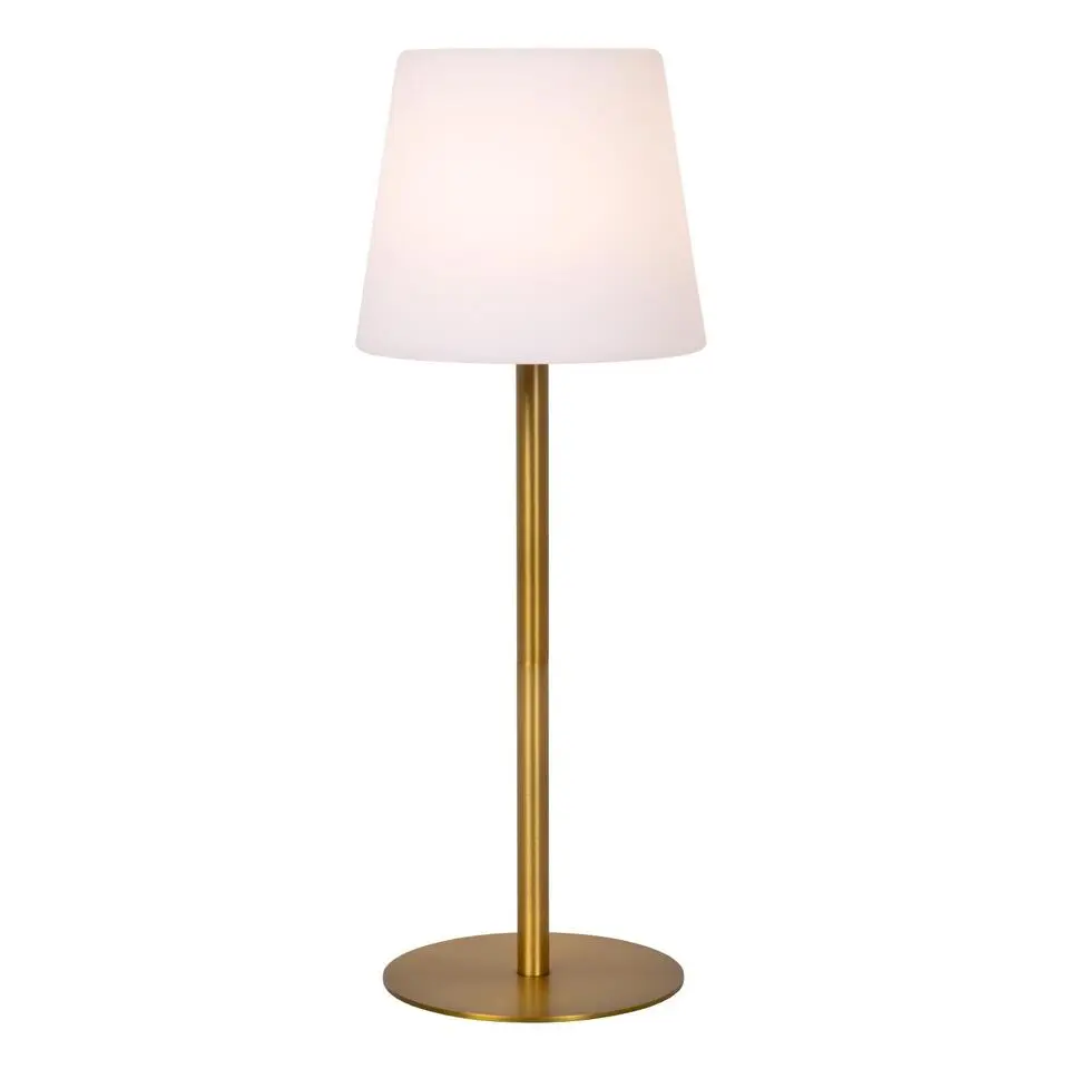 Lucide TYON Tafellamp - Mat Goud / Messing