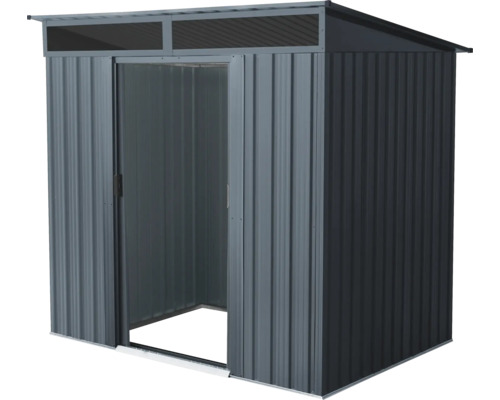 Tuinhuis Luik 65 met lichtlijst, 195 x 151 cm, antraciet
