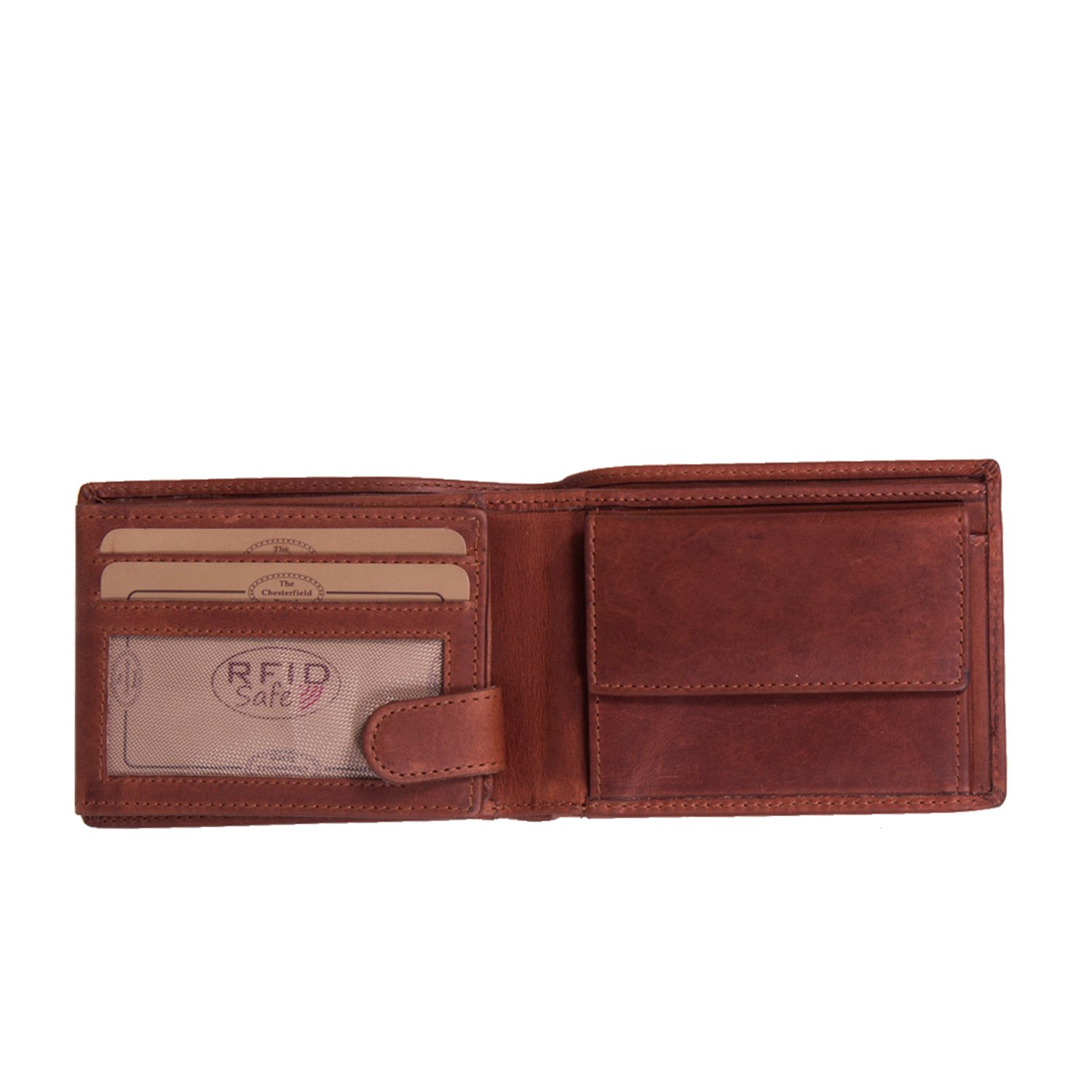The Chesterfield Brand Marvin Billfold cognac